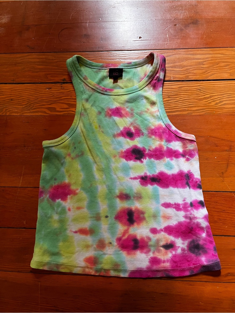 Unique “watermelon” tiedye tank top